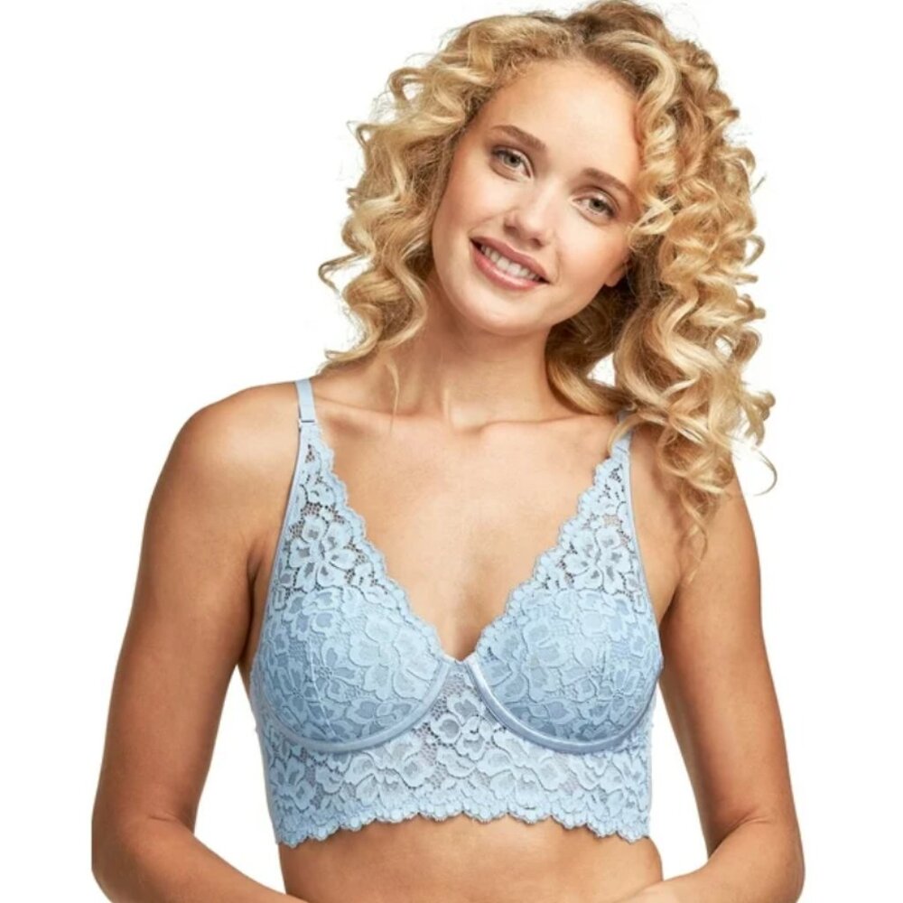 Maidenform Pure Comfort Lightly Lined Convertible Bralette 36D